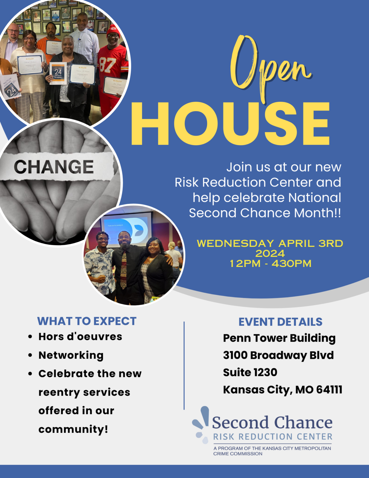 Open House Second Chance Month! KC Common Good