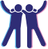 Icon of two youth