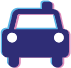 Icon of a police car